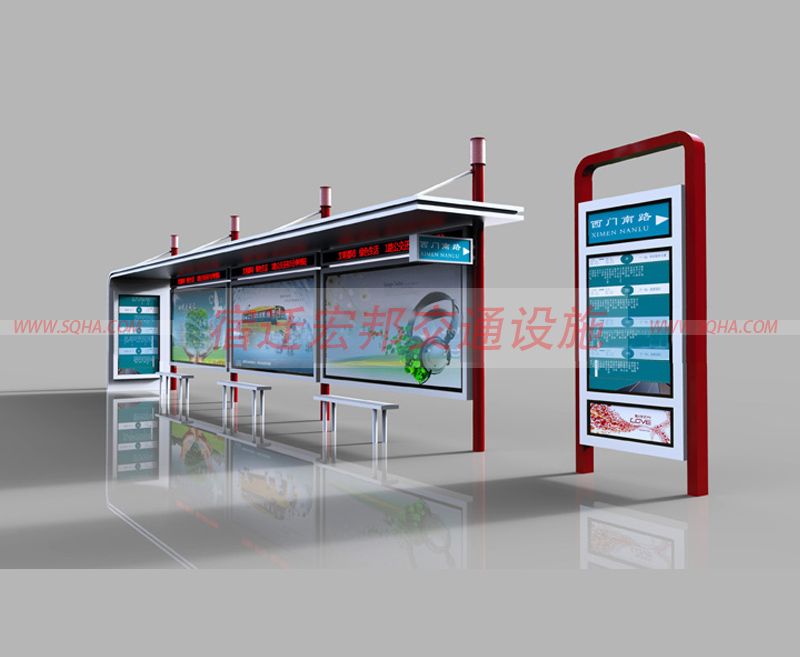 公交站臺(tái)候車亭廠家 公交站臺(tái)候車亭廠家